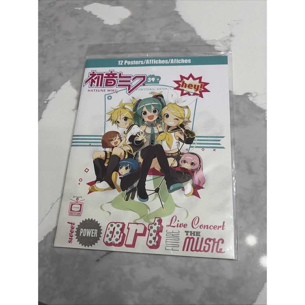 NEW Hatsune Miku Poster Anime 12 Posters Pack 11” x 8.5”